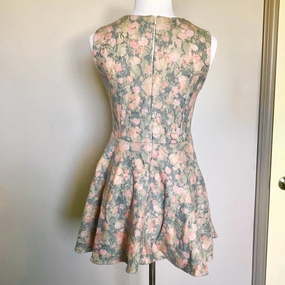 1940’s Style Garden Floral Skater Dress - Picture 4 of 6